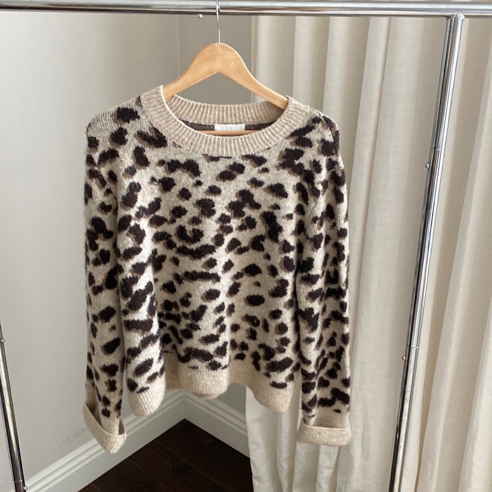 H&M Cheetah Sweater